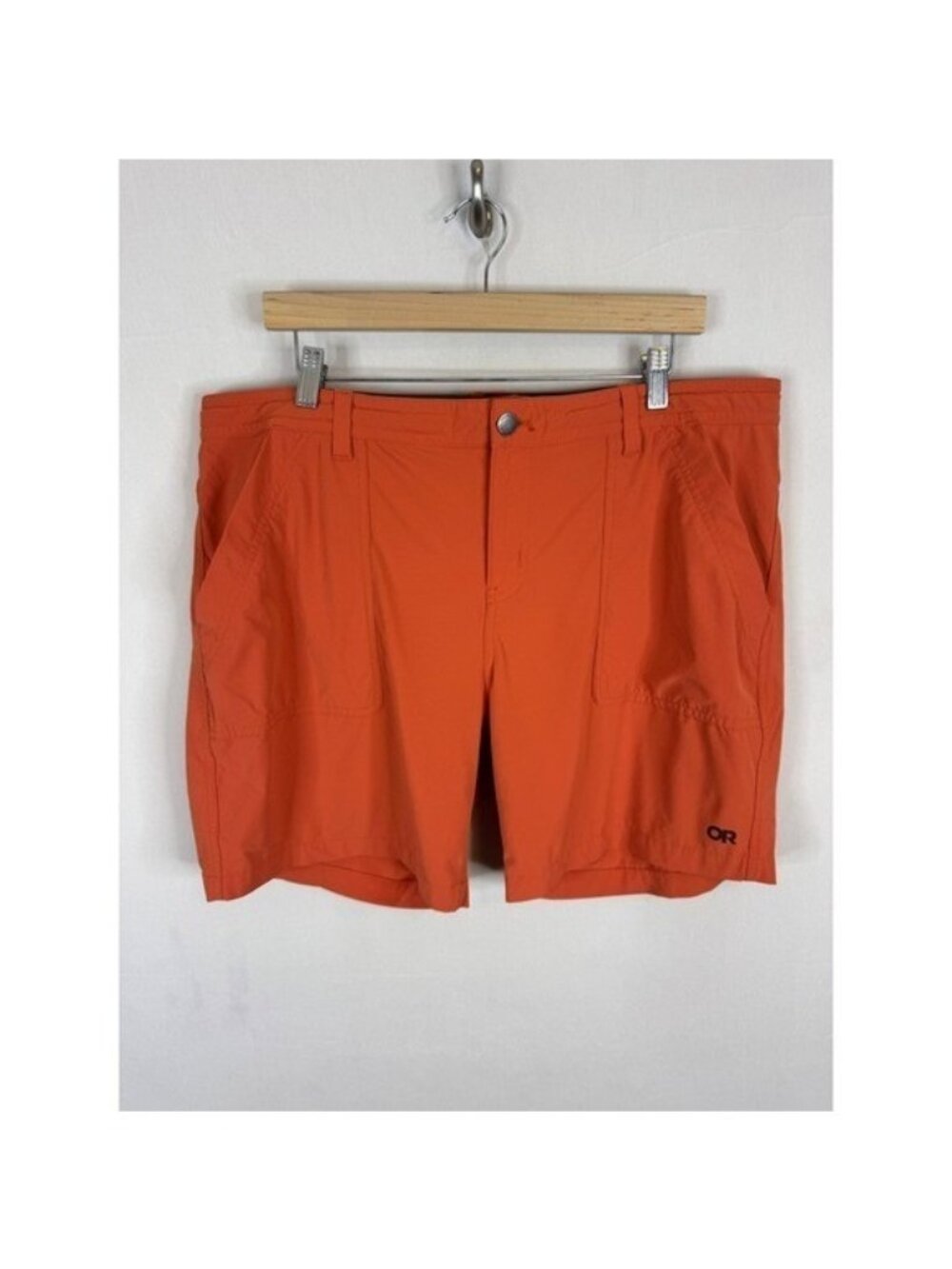 Outdoor Research Ferrosi Shorts Mens 40 Orange Hiking Climbing Technical Active